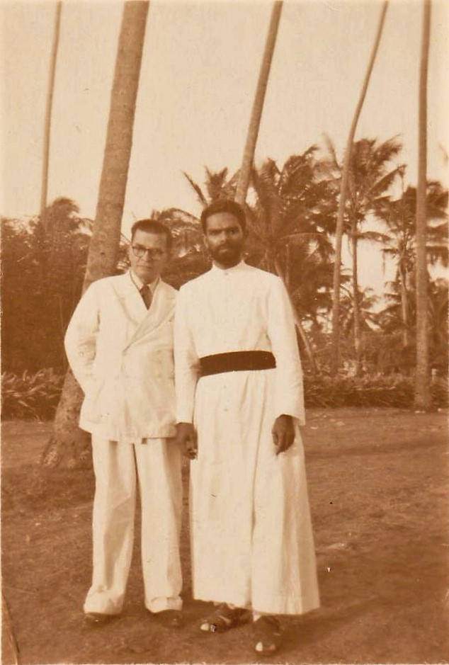 8. George and Eldest son Rev. Fr. Paul de Niese (2)