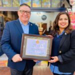 Congressman Salud Carbajal Presents Aruni Boteju with Congressional Award