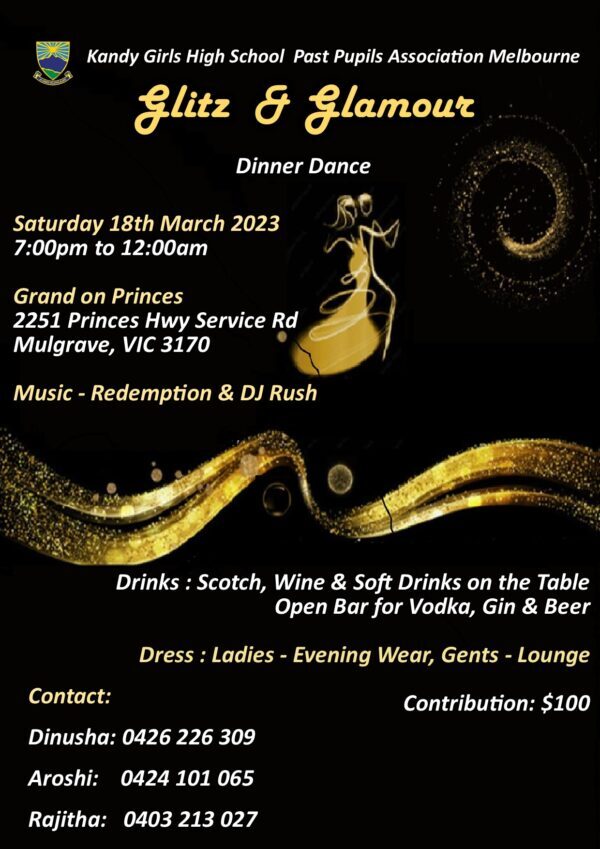 Glitz & Glamour Dinner Dance