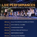 LIVE PERFORMANCES BY SRI LANKA NAVY & THE U.S 7TH FLEET BAND