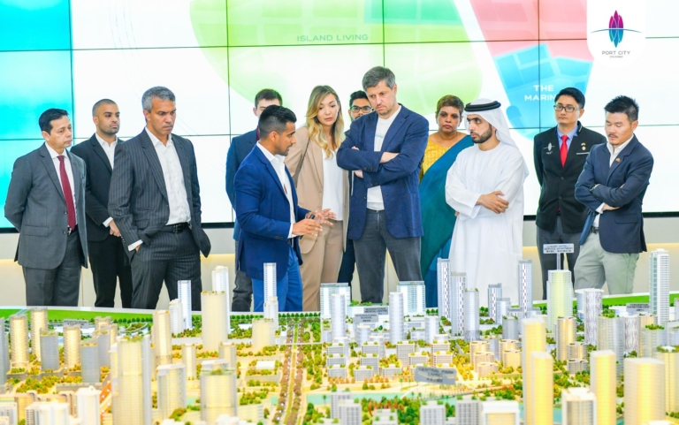 Sheikh Mohammed Bin Maktoum Bin Juma Al Maktoum, visited Port City Colombo