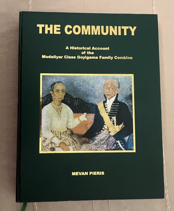 Book on The Community by Mevan Pieris