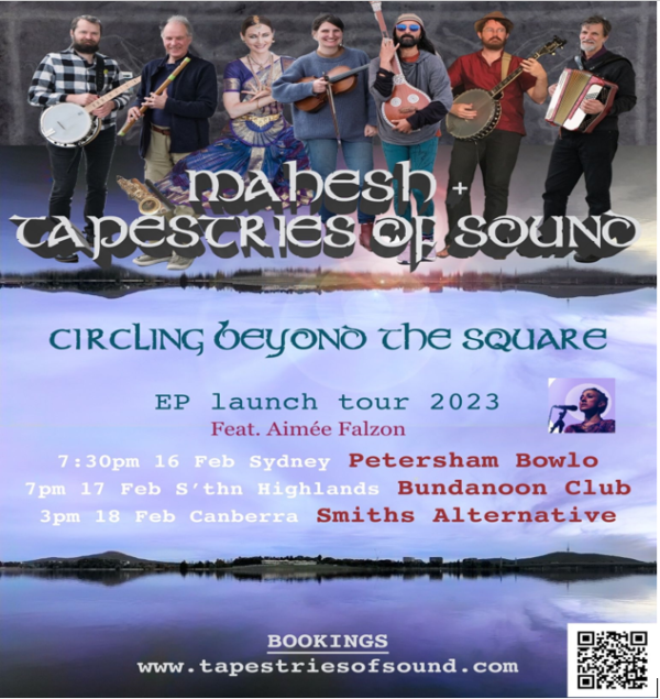 National Folk Fellow Mahesh to launch EP with band Tapestries of Sound - eLanka