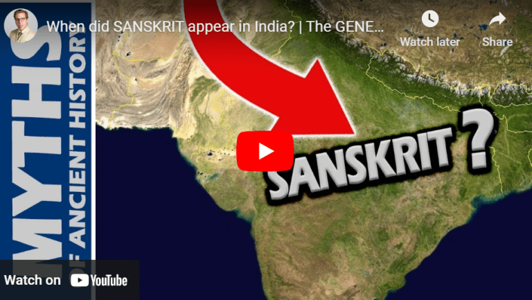 When did SANSKRIT appear in India? | The GENETIC Evidence