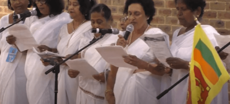 The Celebration of Sri Lanka’s 75th Independence Sydney Seniors Singing Group