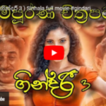 gindari 3 (ගින්දරී 3 ) Sinhala full movie