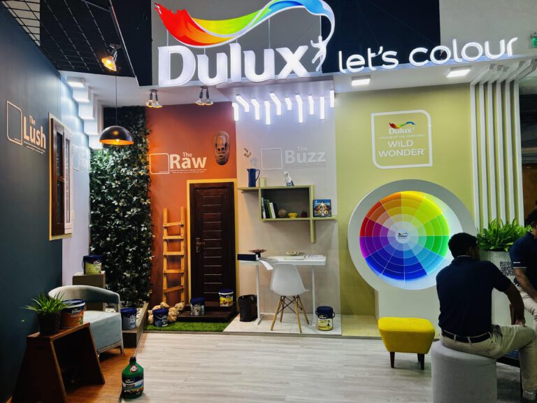 Dulux colours Architect 2023 exhibition with vibrant and engaging presence
