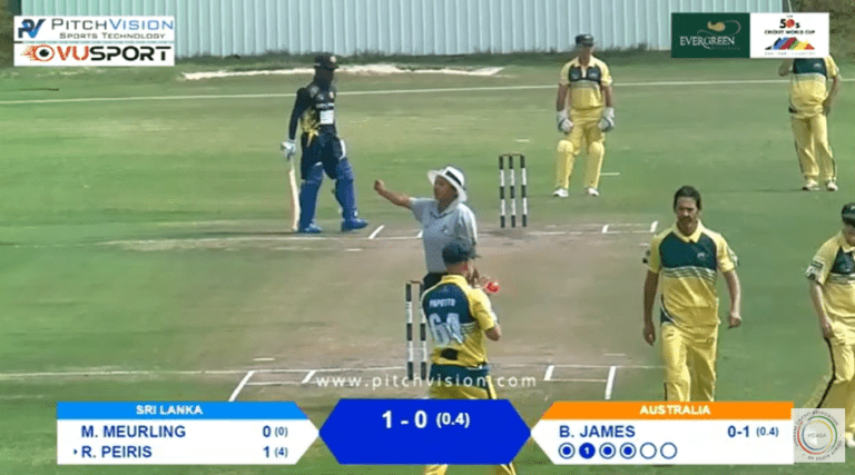 Over-50s Cricket World Cup | Australia vs Sri Lanka | Match 1