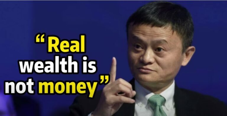 Great Speech –“Real wealth is not money”