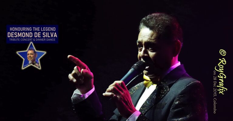 Honoring the LEGEND – Desmond de Silva – By Mariazelle Goonetilleke
