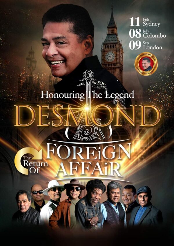 Honouring Desmond in Colombo & London