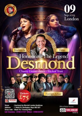 Honouring The Legend Desmond De Silva The Returns of Foreign Affair- eLanka