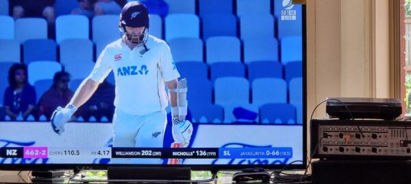 New Zealand batters bludgeon Sri Lanka attack then strike crucial blows