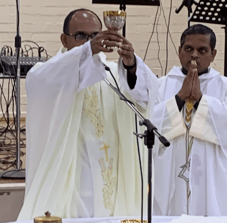 Old Josephians of Sydney celebrate the Feast Mass of the College Patron at the Quakers Hill Community Centre-  by George Rupesinghe