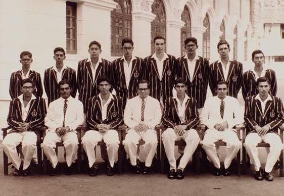 RC 1st XI Cricket Team 1962