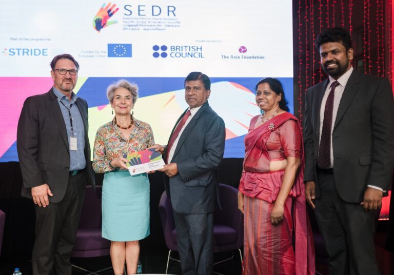 EU funded SEDR Project launches Policy Brief to strengthen alternative dispute resolution in Sri Lanka