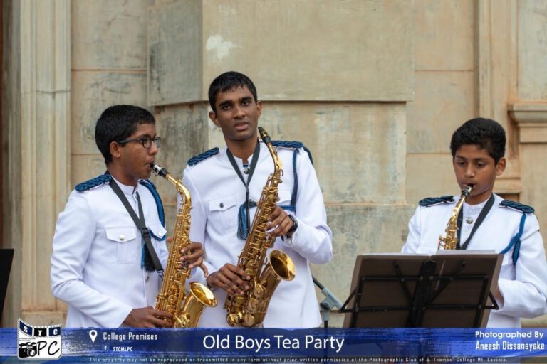 Old Boys Tea Party for Visiting Thomians