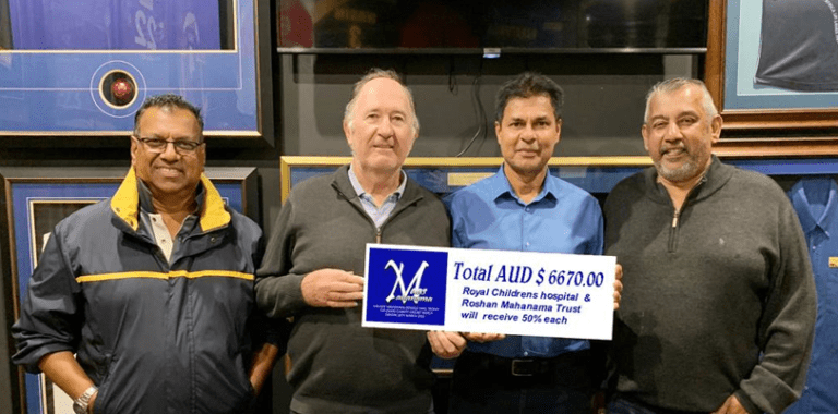 Mahanama Vs Vaas Trophy Charity Cricket Match 2023 successful for the 2nd year in Melbourne