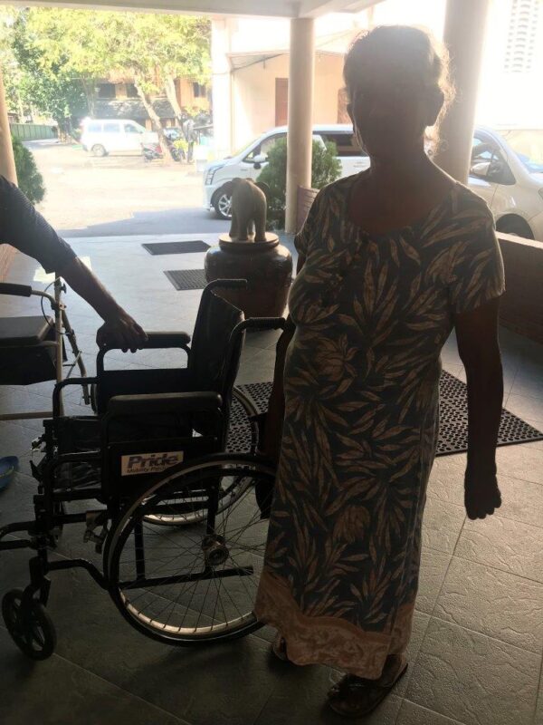 Photos of Wheelchairs sent to Sri Lanka from Well Wishes from Brisbane. Co-ordinated by Jeremy Prichard