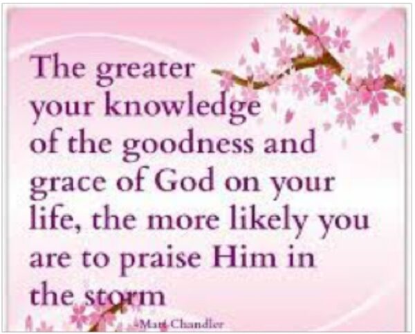 SUNDAY CHOICE - The Biblical definition of Grace – by Charles Schokman