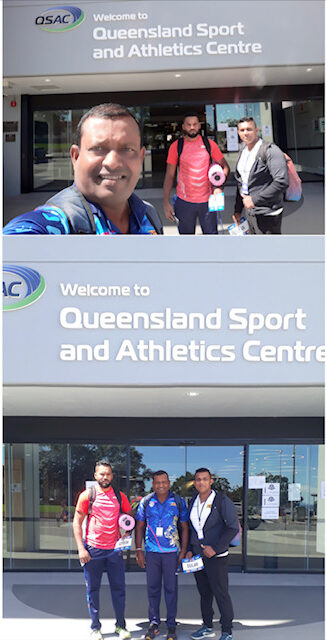 Sri Lanka Para Athletics Team – Thanks to the Sri Lankan community in Brisbane