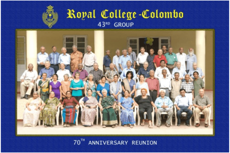 THE MAGNIFICENT  MEN OF THE  43 GROUP OF ROYAL COLLEGE  – By Hugh Karunanayake