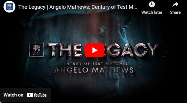 Angelo Mathews Century of Test Matches