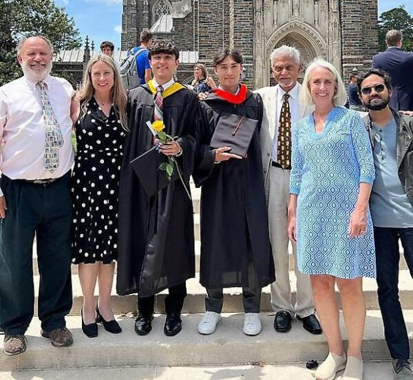 Christian and Charlie Chitty's Graduations from Duke University, Durham, NC. (They are the sons of Chris and Julienne Chitty)