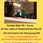 Holy Mass in SINHALESE - Sunday May 7th - 5 p.m. ( Sydney Event )