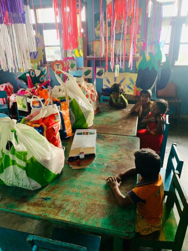 Presentation of toys and children’s clothes to needy children in upcountry areas of Sri Lanka - elanka