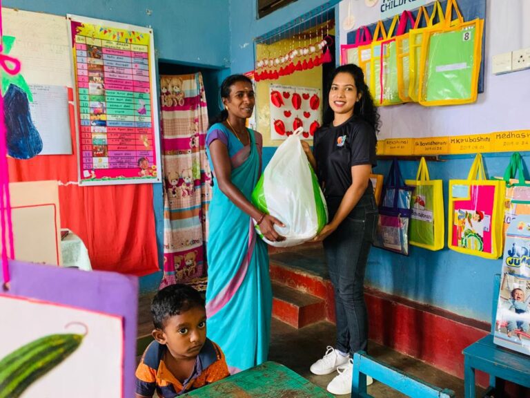 Presentation of toys and children’s clothes to needy children in upcountry areas of Sri Lanka