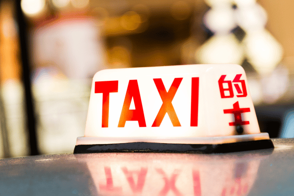 Electric taxi - elanka