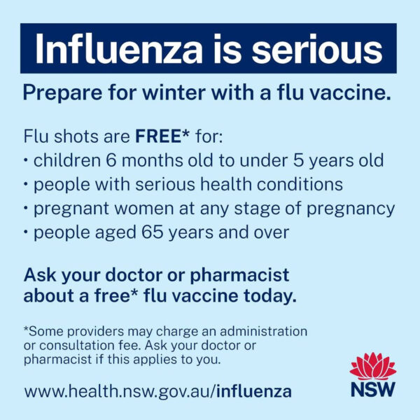 Influenza is serious - Social tile
