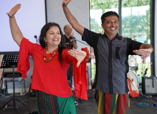 On 25 April, a beautiful sunny day, St Paul's Milagiriya (SPM) PPA NSW members, their families and friends gathered together at The Connection function centre in the City of Canada Bay to celebrate the Sinhala & Tamil New Year day, which this year, dawned on 14th April 2023. The function commenced with the past pupils of SPM singing the School song, lighting the traditional oil lamp and wishing the 150+ guests a "Suba Aluth Avurudu". An absolutely delicious buffet lunch including kavum, kokis, kiribath and lots of other traditional Sri Lankan food used to welcome the New Year in, was served. The sounds of the rabanas and the lovely up-country dances performed by Mr Susantha Gunawardena, Zonal Dancing Director, Department of Education, Sri Lanka and Ms Rachindra Gayanthi were reminiscent of New Year celebrations in Sri Lanka. The voice of the President of the Sri Lanka Cultural Centre, Ms Maduri Arampath who graced the occasion with her presence and a song, was breathtakingly beautiful. The various traditional rituals, the delectable spread of Sri Lankan food and the Avurudu games ensured that it was a truly fun event, enjoyed by all. The exquisite cultural dances performed by the beautiful young ladies .. Akeesha, Nethmi and Tiyara.. from The Sri Lankan Dance Academy of Sydney, choreographed by Ms Thilini Wanigathunga, were definitely a highlight of the afternoon. The national anthems of Australia and of Sri Lanka were sung and a two-minute silence was observed whilst Lalith Fernando and the Band, Fiesta, played 'The Last Post' to mark the revered occasion of ANZAC Day. Lalith and the Band, with their lively music, had the dance floor packed throughout the event. It is noted too, that Mr Farrag Rashid did an absolutely wonderful job of recording the proceedings of the day with his camera, and a few of the photographs of the event are shown below. We take this opportunity once again to say 'Thank You' to everyone who contributed to the success of our Avurudu celebrations and to wish you a very happy, healthy and prosperous New Year. SPM PPA NSW Committee - elanka