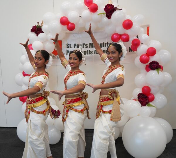 On 25 April, a beautiful sunny day, St Paul's Milagiriya (SPM) PPA NSW members, their families and friends gathered together at The Connection function centre in the City of Canada Bay to celebrate the Sinhala & Tamil New Year day, which this year, dawned on 14th April 2023. The function commenced with the past pupils of SPM singing the School song, lighting the traditional oil lamp and wishing the 150+ guests a "Suba Aluth Avurudu". An absolutely delicious buffet lunch including kavum, kokis, kiribath and lots of other traditional Sri Lankan food used to welcome the New Year in, was served. The sounds of the rabanas and the lovely up-country dances performed by Mr Susantha Gunawardena, Zonal Dancing Director, Department of Education, Sri Lanka and Ms Rachindra Gayanthi were reminiscent of New Year celebrations in Sri Lanka. The voice of the President of the Sri Lanka Cultural Centre, Ms Maduri Arampath who graced the occasion with her presence and a song, was breathtakingly beautiful. The various traditional rituals, the delectable spread of Sri Lankan food and the Avurudu games ensured that it was a truly fun event, enjoyed by all. The exquisite cultural dances performed by the beautiful young ladies .. Akeesha, Nethmi and Tiyara.. from The Sri Lankan Dance Academy of Sydney, choreographed by Ms Thilini Wanigathunga, were definitely a highlight of the afternoon. The national anthems of Australia and of Sri Lanka were sung and a two-minute silence was observed whilst Lalith Fernando and the Band, Fiesta, played 'The Last Post' to mark the revered occasion of ANZAC Day. Lalith and the Band, with their lively music, had the dance floor packed throughout the event. It is noted too, that Mr Farrag Rashid did an absolutely wonderful job of recording the proceedings of the day with his camera, and a few of the photographs of the event are shown below. We take this opportunity once again to say 'Thank You' to everyone who contributed to the success of our Avurudu celebrations and to wish you a very happy, healthy and prosperous New Year. SPM PPA NSW Committee - elanka