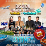 THE BNS SHOW With UMARIA & RANDHIR – Australia-New Zealand – Sydney Tour – 2023 -The 2nd Concert ( Sydney event ))