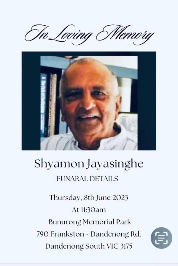 Vale – Shyamon Jayasinghe