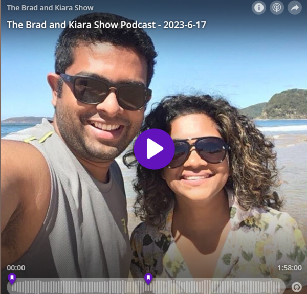 brad & kiara show