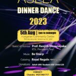 ASLEA DINNER DANCE 2023 - 5th August 2023 - 7PM To Midnight ( Melbourne Event )