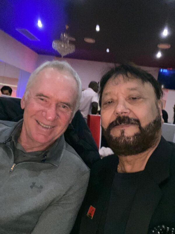 Alan Border an Australian legendary cricketer & Patron of the 'Alan Border Medal' with & Sri Lankan icon Alston Koch (1)