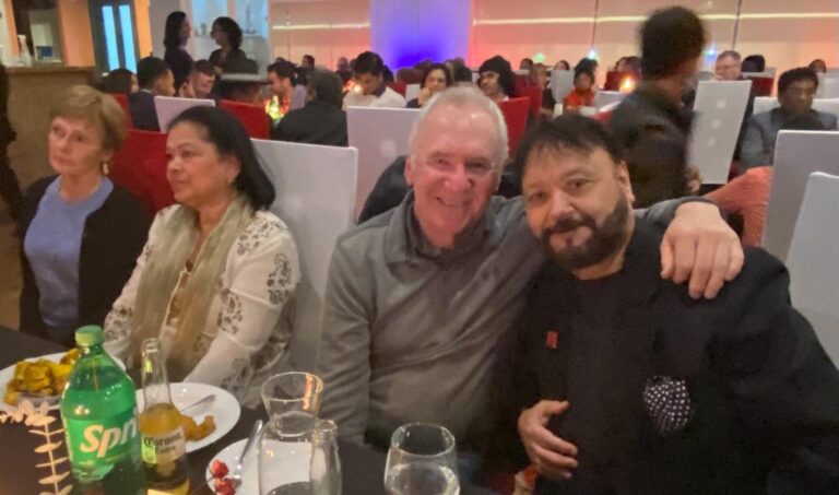 Alan Border an  Australian legendary cricketer & Patron of the ‘Alan Border Medal’ with & Sri Lankan icon Alston Koch