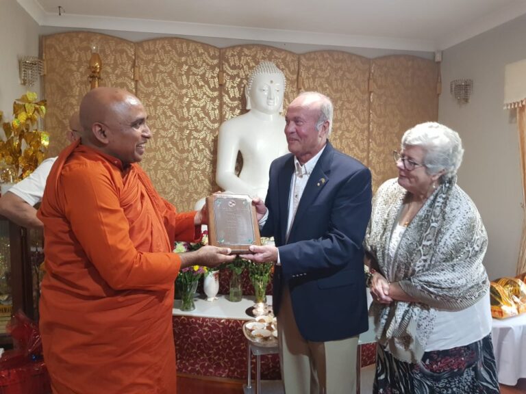 BRISBANE TEMPLES PAY TRIBUTE TO HON. CONSUL ANTON SWAN’S DEDICATED SERVICE TO COMMUNITY