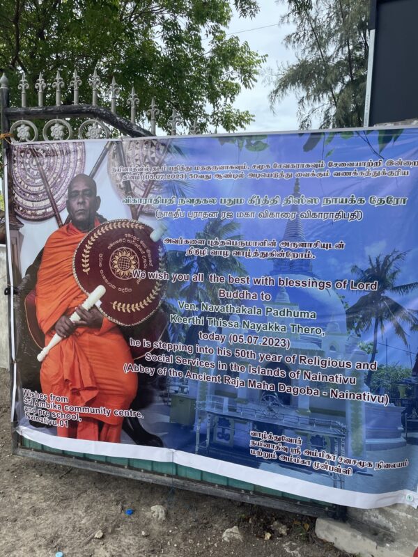 Beacon of Reconciliation in North - No Buddhist Thero got such a recognition in North