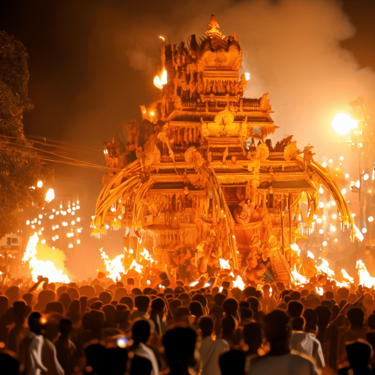 Annual Esala Perahera Festival begins