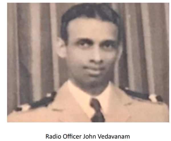 Radio Officer John Vedavanam