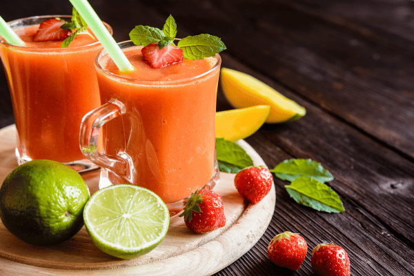 Strawberry & Mango Smoothie – By Malsha – eLanka