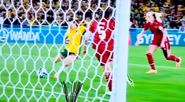 Australia underlined their intentions at the Women's World Cup Soccer with an empathetic 2-0 win over a skilful Denmark to advance to the quarter final – by Trevine Rodrigo (eLanka Sports editor - Melbourne)