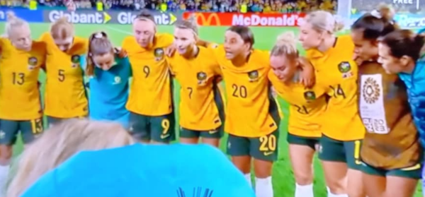 Australia underlined their intentions at the Women's World Cup Soccer with an empathetic 2-0 win over a skilful Denmark to advance to the quarter final – by Trevine Rodrigo (eLanka Sports editor - Melbourne)