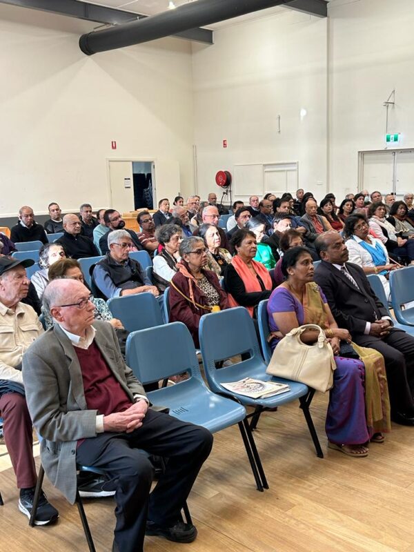Photos from the Ceylon Society of Australia Meeting on 27 August 2023 with guest speaker - The High Commissioner for Sri Lanka in Australia, Her Excellency Mrs Chitranganee Wagiswara