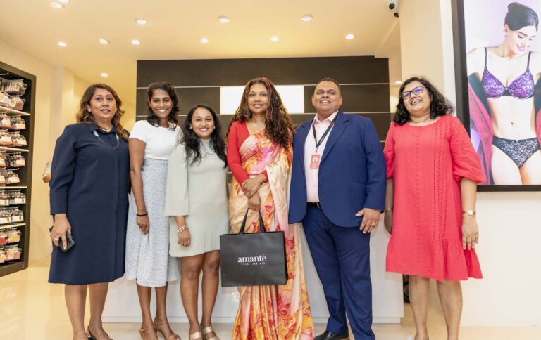 amanté expands exclusive store network with opening of Negombo boutique